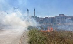 Eskişehir'de boş arazide çıkan yangın kontrol altına alındı