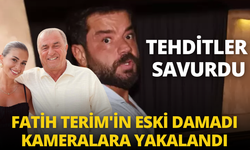 Fatih Terim'in eski damadı kameralara yakalandı: Tehditler savurdu