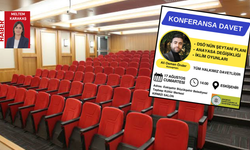 Konuşmanın içeriğinde anlaşılamadığı için konferans iptal edildi