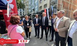 "Halk Sağlığı Haftası" kapsamında stant kuruldu