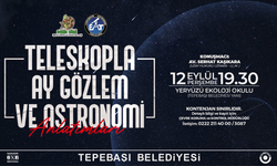 Eskişehir'de teleskopla ay gözlemi ve astronomi anlatımları yapılacak