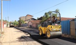 Eskişehir Büyükşehir Belediyesi'nden Alpu'da yol çalışması