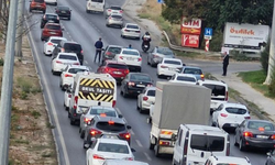 Eskişehir Çevreyolu'nda kaza: Trafik durma noktasına geldi!