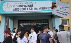 Eskişehir'de kayıt esnasında bin lira isteyince ortalık karıştı! Polis çağırıldı