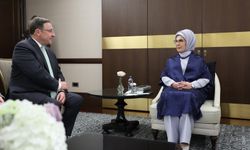 Emine Erdoğan, BM Kalkınma Programı İcra Direktörü Steiner ile görüştü