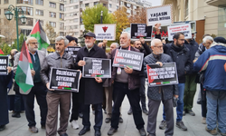 İsmet İnönü Caddesi’nde İsrail protesto edildi