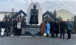 Kayseri Kafkas Derneğinden Eskişehir’de Çerkes Soykırımı ve Sürgünü Anıtı ziyareti