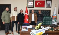 Çukurhisarspor Kulübünden Başkan Hamamcı'ya ziyaret