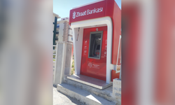 Emek Mahallesi'nde Ziraat Bankası ATM'si hizmete girdi