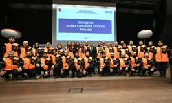 Arama kurtarma eğitimini tamamlayan 446 kişiye sertifika