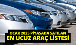 Fiyatları görenler bir daha baktı: İşte Ocak 2025 piyasada satılan en ucuz araç listesi