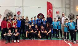 Okul sporları yıldızlar dart müsabakaları tamamlandı