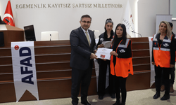 Eskişehir’de AFAD gönüllülerine kimlik kartları takdim edildi