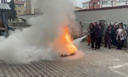 Afet ve yangın farkındalık eğitimleri düzenlendi