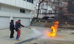 Eskişehir'de yangın tatbikatı yapıldı