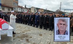 Evinde yanarak can vermişti: Kıbrıs gazisi son yolculuğuna uğurlandı