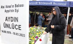 Başkan Ünlüce'nin eşi Aydın Ünlüce vefatının 2'nci yıl dönümünde kabri başında anıldı