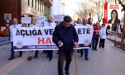 Eskişehir’de emekliler bayram ikramiyesini protesto etti: “Emeklilerin insanca yaşam hakları yok mu?”