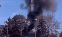 Eskişehir İlahiyat Cami'nde yangın!