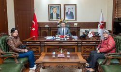 Şehit Binbaşı İsmail Cem Yakınlar’ın ailesinden Vali Hüseyin Aksoy’a ziyaret