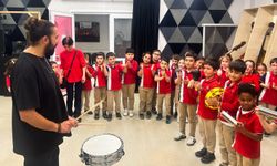 Tepebaşı'nda çocuklar müzik enstrümanlarını tanıdı