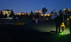 Eskişehir'deki o park karanlığa gömüldü