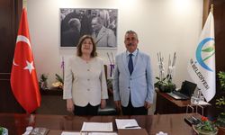 Karataş Belediye Başkanı Karataş ve Başkan Konakcı bir araya geldi