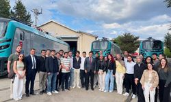 Marmara Üniversitesi öğrencileri TÜRASAŞ Eskişehir tesislerinde üretimi yerinde gözlemledi