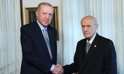 Cumhurbaşkanı Erdoğan, MHP Genel Başkanı Bahçeli ile bir araya geldi