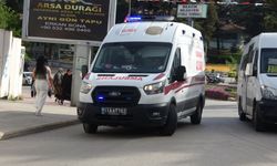 Komşuda motosiklet çarpan yaya hastaneye kaldırıldı!