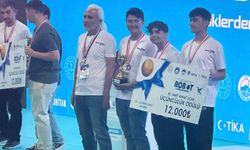 Uluslararası Robot Yarışması'nda Eskişehir rüzgarı esti