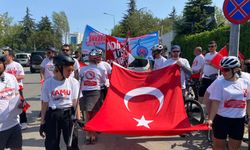 Eskişehir'den Ankara'ya pedal çevirdiler: "Mücadelemiz devam edecek"