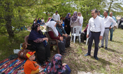 Başkan Ataç, yağmur duasında vatandaşla buluştu