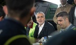 Bakan Işıkhan, işçilerle bir araya geldi