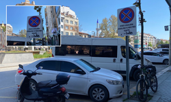Eskişehir'de otobüs durakları otopark oldu