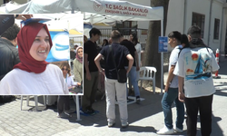 Eskişehir'de sağlık standında şaşırtan anlar! Sonucu görünce "Eyvah dedi
