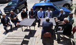 Kaymakam Şanal, yağmur duası programına katıldı