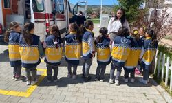 Han’da öğrencilere yönelik “Minik 112” programı gerçekleştirildi