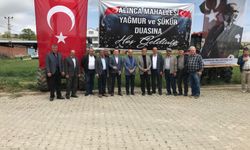 Kaymakam Yücel, yağmur duasında vatandaşlarla bir araya geldi