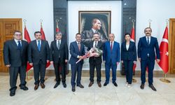 Vali Aksoy'a “Sosyal Güvenlik Haftası” ziyareti