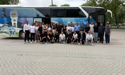 CHP Eskişehir Gençlik Kolları, Bursa'da mitinge katıldı