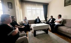 Gürhan Albayrak'tan Metin Ekşi'ye taziye ziyareti