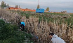 Hızır Bey Yurdu öğrencilerinden çevre temizliği etkinliği