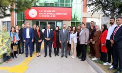 Sağlık-Sen Genel Başkanından, Aile ve Sosyal Hizmetler İl Müdürlüğüne ziyaret