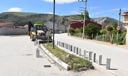 İnönü’de altyapı ve çevre düzenleme çalışmaları sürüyor