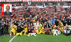 Eskişehirspor taraftarları, kutlama için bekliyor