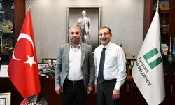 Başkanı Ataç, Süt Kooperatifi Başkan Adayı Açıkbaş’ı ağırladı