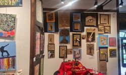 Eskişehir Atatürk Lisesi'nden sanat dolu sergi