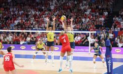 A Milli Kadın Voleybol Takımı, VNL'de Brezilya'ya takıldı
