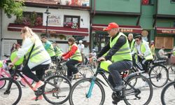 Anadolu Üniversitesi sağlıklı yaşam için Eskişehir sokaklarında pedal çevirdi
